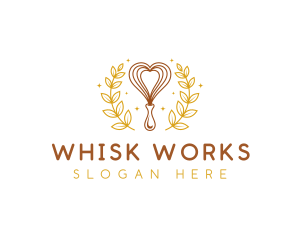 Whisk Dessert Bakery logo design