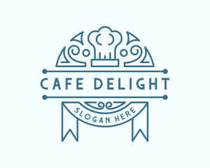 Cafeteria - Chef Hat Cooking logo design