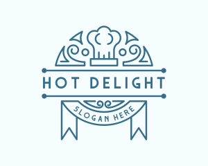 Chef Hat Cooking logo design