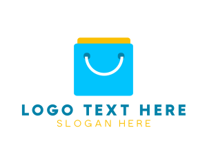 Merchandise - Shopping Bag Ecommerce logo design