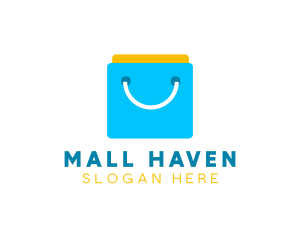 Shopping Mall - Shopping Bag Ecommerce logo design