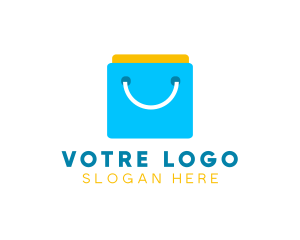 Shopping - Shopping Bag Ecommerce logo design