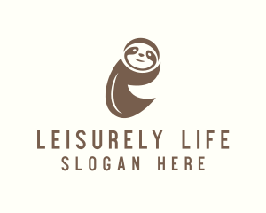 Slow - Wild Sloth Zoo logo design