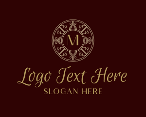 Elegant Round Ornament logo design