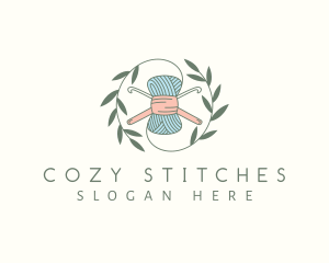 Crochet - Wool Yarn Crochet logo design