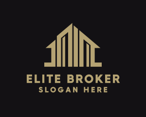 Broker - House Broker Realtor logo design