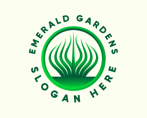 Organic Herb Gardening logo design