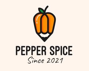 Pepper - Pepper Food Blogger logo design