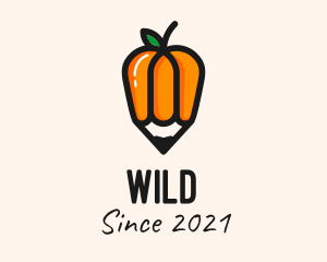 Kitchen - Pepper Food Blogger logo design