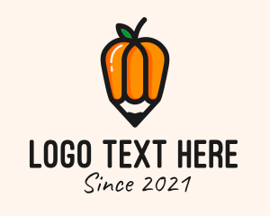 Pencil - Pepper Food Blogger logo design