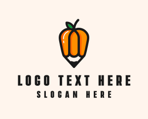 Gourmet - Pepper Food Blogger logo design