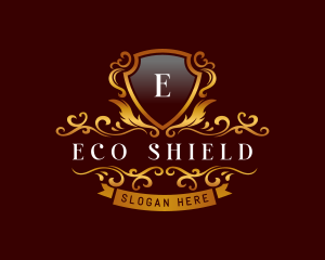 Elegant Luxury Shield logo design