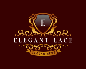 Elegant Luxury Shield logo design