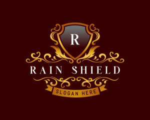 Elegant Luxury Shield logo design