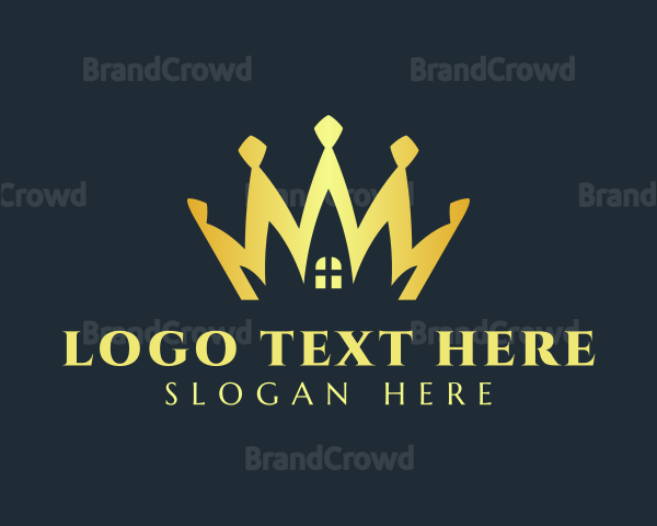 Luxury Home Crown Logo