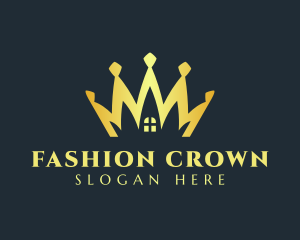 Luxury Home Crown logo design