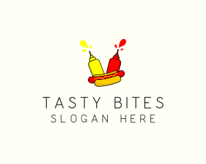 Delicious - Hot Dog Street Food logo design