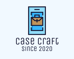 Case - Work From Home Application logo design