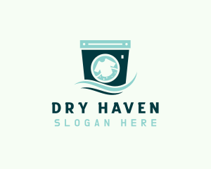 Shirt Laundry Washing logo design