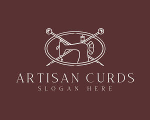 Sewing Machine Artisan logo design