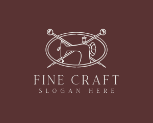 Sewing Machine Artisan logo design