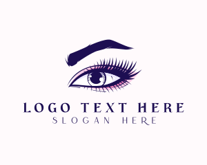 Threading - Eyelash Beauty Salon logo design