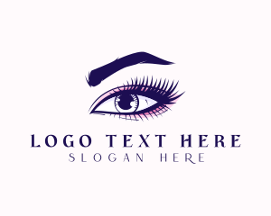 Eyelash Beauty Salon Logo