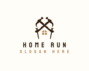 Home Carpentry Renovation logo design