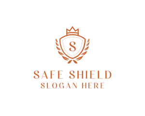 Royal Crown Shield logo design