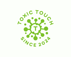 Toxic - Anti Bacteria Virus logo design