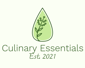 Organic Essential Oil logo design