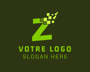 Digital Marketing Letter Z Logo