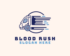 Delivery Truck Fast logo design