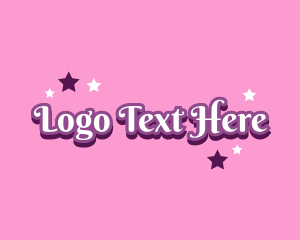 Fairy Tale - Magical Princess Text logo design