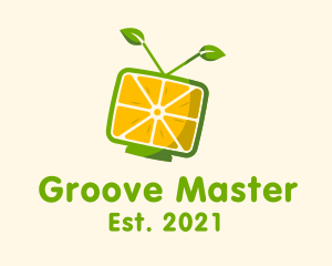 Farmers Market - Citrus Fruit Television logo design