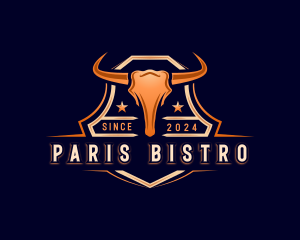 Bull Ranch Steakhouse logo design