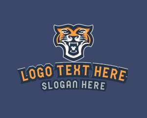 Saber Tooth - Tiger Sports Team logo design