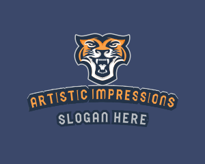 Tiger Sports Team logo design