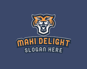 Tiger Sports Team logo design