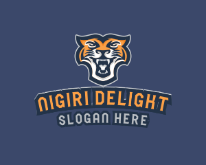 Tiger Sports Team logo design