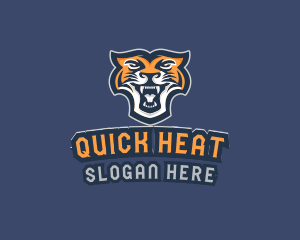 Tiger Sports Team logo design