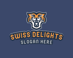 Tiger Sports Team logo design