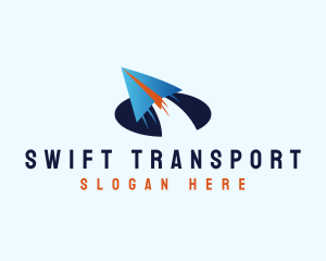 Plane Logistics Flight logo design