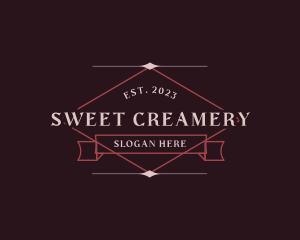 Sweets Desserts Store logo design