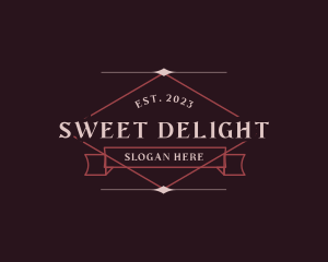 Sweets Desserts Store logo design