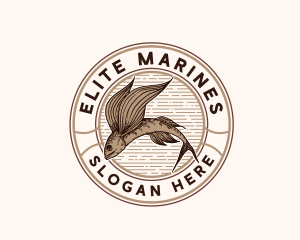 Flying Fish Marine logo design