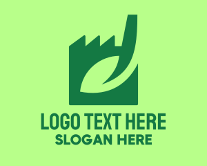 Abstract Green Grass  Logo