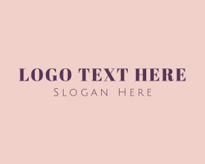 Wordmark - Elegant Legal Business logo design