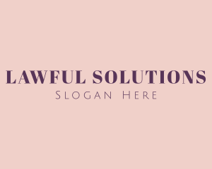 Legal - Elegant Legal Business logo design