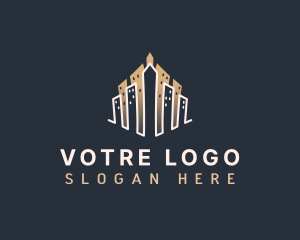 Luxury Metropolis Building logo design